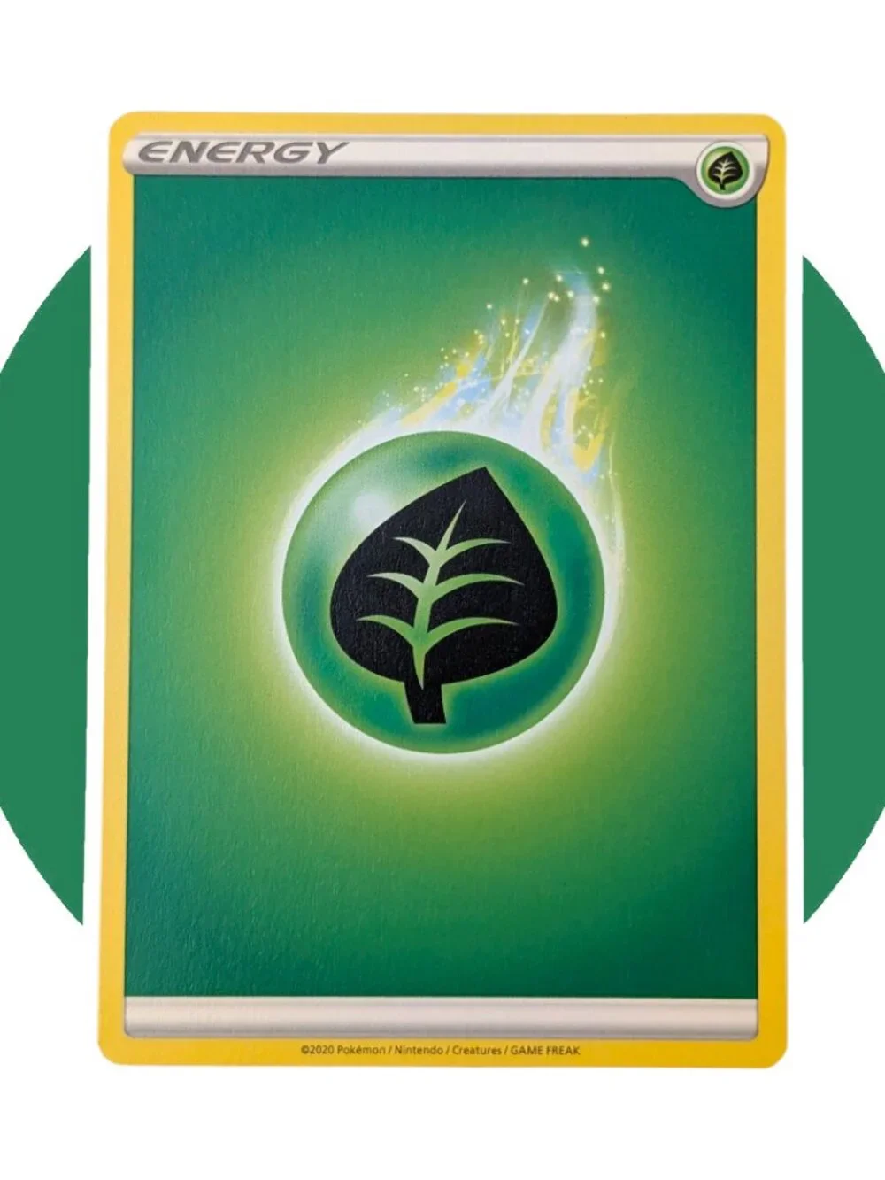 Pokemon Vintage Artbox Sticker (XX05): 46 Paras and Grass Energy Card
